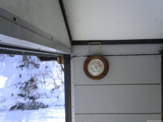 長野県菅平高原 ゆたか山荘 温度計 2026/01/01 10:30