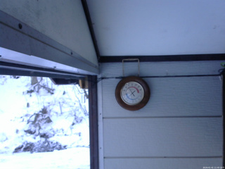 長野県菅平高原 ゆたか山荘 温度計 2026/01/01 11:45