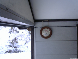 長野県菅平高原 ゆたか山荘 温度計 2026/01/01 14:45