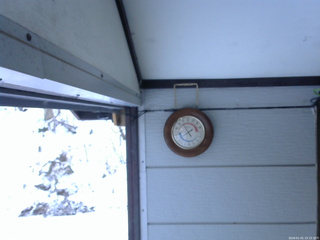 長野県菅平高原 ゆたか山荘 温度計 2026/01/01 15:15