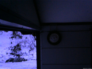 長野県菅平高原 ゆたか山荘 温度計 2026/01/01 17:00