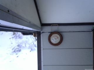 長野県菅平高原 ゆたか山荘 温度計 2026/01/02 08:30