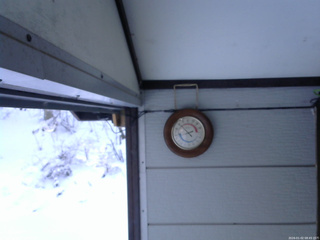 長野県菅平高原 ゆたか山荘 温度計 2026/01/02 08:45