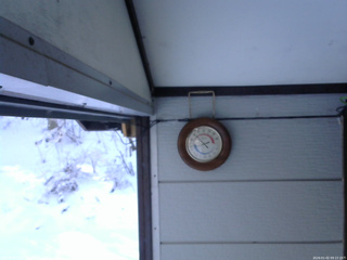 長野県菅平高原 ゆたか山荘 温度計 2026/01/02 09:15