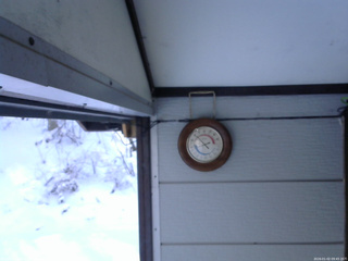 長野県菅平高原 ゆたか山荘 温度計 2026/01/02 09:45