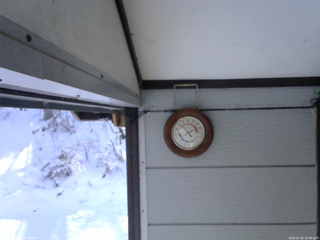 長野県菅平高原 ゆたか山荘 温度計 2026/01/02 10:30