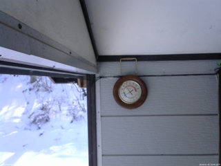 長野県菅平高原 ゆたか山荘 温度計 2026/01/02 10:45