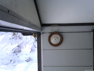 長野県菅平高原 ゆたか山荘 温度計 2026/01/02 11:30