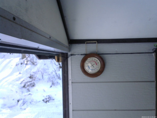 長野県菅平高原 ゆたか山荘 温度計 2026/01/02 11:45