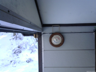 長野県菅平高原 ゆたか山荘 温度計 2026/01/02 12:30