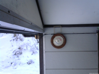 長野県菅平高原 ゆたか山荘 温度計 2026/01/02 12:45