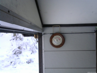 長野県菅平高原 ゆたか山荘 温度計 2026/01/02 13:15