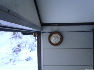 長野県菅平高原 ゆたか山荘 温度計 2026/01/02 13:30