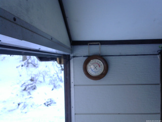 長野県菅平高原 ゆたか山荘 温度計 2026/01/02 13:45