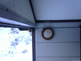 長野県菅平高原 ゆたか山荘 温度計 2026/01/02 14:15