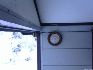 長野県菅平高原 ゆたか山荘 温度計 2026/01/02 15:45