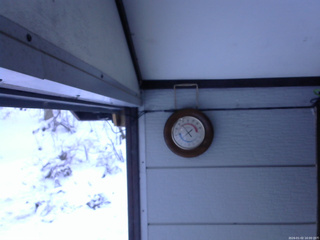 長野県菅平高原 ゆたか山荘 温度計 2026/01/02 16:00