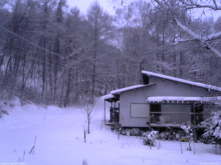 長野県菅平高原 ゆたか山荘 西側(坂上) 2026/01/03 06:45