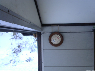 長野県菅平高原 ゆたか山荘 温度計 2026/01/03 07:30