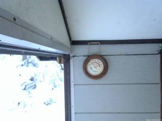 長野県菅平高原 ゆたか山荘 温度計 2026/01/03 08:00