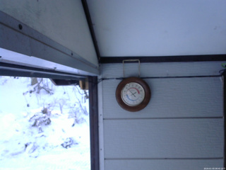 長野県菅平高原 ゆたか山荘 温度計 2026/01/03 08:45