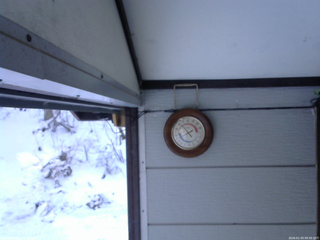 長野県菅平高原 ゆたか山荘 温度計 2026/01/03 09:30