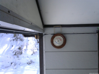 長野県菅平高原 ゆたか山荘 温度計 2026/01/03 11:00