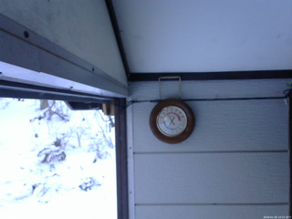 長野県菅平高原 ゆたか山荘 温度計 2026/01/03 14:15