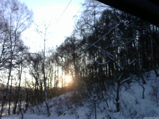 長野県菅平高原 ゆたか山荘 東側上空 2026/01/03 07:30