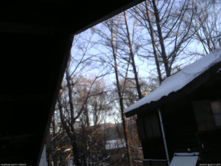 長野県菅平高原 ゆたか山荘 北側 2026/01/04 07:15