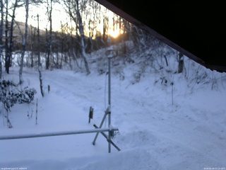 長野県菅平高原 ゆたか山荘 東側(坂下) 2026/01/04 07:15
