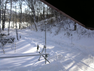 長野県菅平高原 ゆたか山荘 東側(坂下) 2026/01/04 10:00