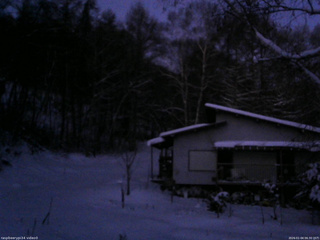 長野県菅平高原 ゆたか山荘 西側(坂上) 2026/01/04 06:30