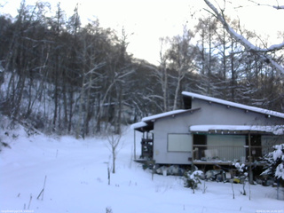 長野県菅平高原 ゆたか山荘 西側(坂上) 2026/01/04 14:30
