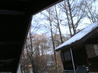 長野県菅平高原 ゆたか山荘 北側 2026/01/05 07:15