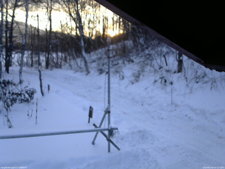 長野県菅平高原 ゆたか山荘 東側(坂下) 2026/01/05 07:15