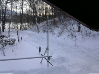 長野県菅平高原 ゆたか山荘 東側(坂下) 2026/01/05 09:00