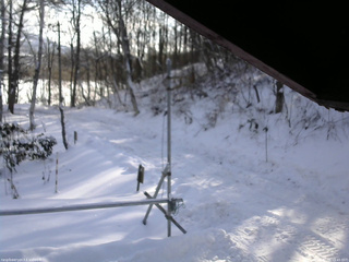長野県菅平高原 ゆたか山荘 東側(坂下) 2026/01/05 09:45