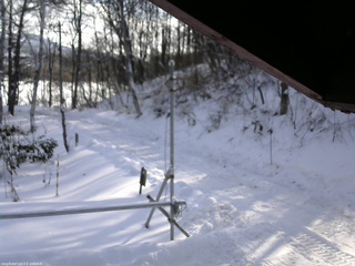 長野県菅平高原 ゆたか山荘 東側(坂下) 2026/01/05 10:00