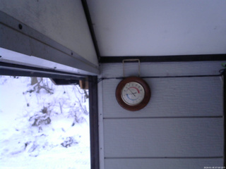 長野県菅平高原 ゆたか山荘 温度計 2026/01/05 07:00