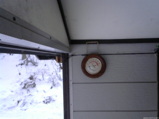 長野県菅平高原 ゆたか山荘 温度計 2026/01/05 07:15