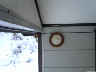 長野県菅平高原 ゆたか山荘 温度計 2026/01/05 07:30