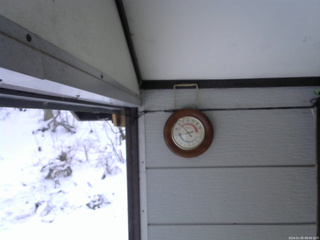 長野県菅平高原 ゆたか山荘 温度計 2026/01/05 08:00