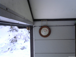 長野県菅平高原 ゆたか山荘 温度計 2026/01/05 08:45