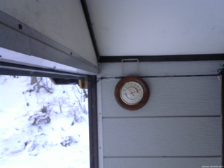 長野県菅平高原 ゆたか山荘 温度計 2026/01/05 09:00