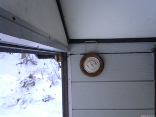 長野県菅平高原 ゆたか山荘 温度計 2026/01/05 09:15