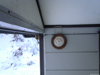 長野県菅平高原 ゆたか山荘 温度計 2026/01/05 09:30