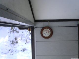 長野県菅平高原 ゆたか山荘 温度計 2026/01/05 10:30