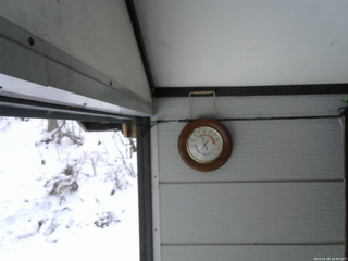 長野県菅平高原 ゆたか山荘 温度計 2026/01/05 10:45