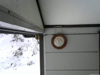 長野県菅平高原 ゆたか山荘 温度計 2026/01/05 11:30